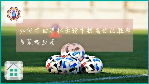 如何在世界杯竞猜中提高你的胜率与策略应用