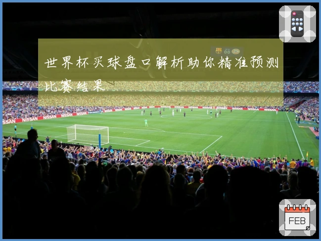 世界杯买球盘口解析助你精准预测比赛结果